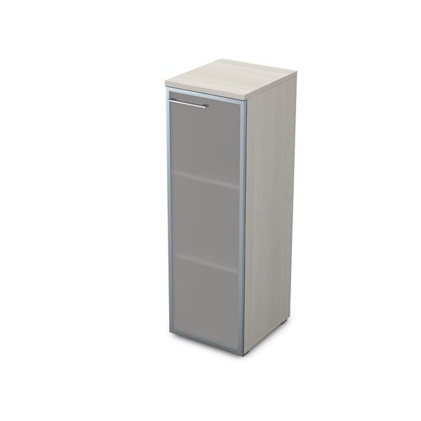 9НЛ.017.6 Пенал средний со стеклом (400*450*1245) , левый 9НЛ.017.6 - фото 267491