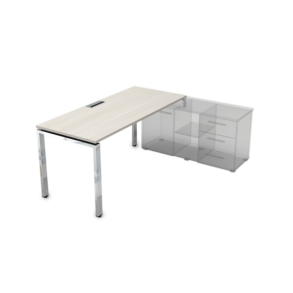 НСТП-П.995 Стол рабочий прямолинейный три опоры, правый (1800*900*750) НСТП-П.995 - фото 269058