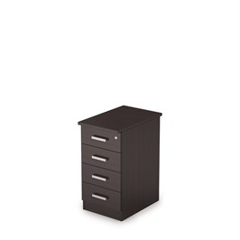 2ТЗ.002.3 Тумба приставная с топом, замок (394*600*750) 2ТЗ.002.3