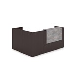 1КР-ДС.102 Комплект Ресепшн с фартуком ЛДСП (2344*1777*1161) (без подсветки) 1КР-ДС.102 - фото 261633