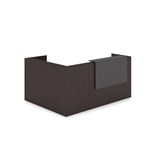 1КР-ДС.102 Комплект Ресепшн с фартуком ЛДСП (2344*1777*1161) (без подсветки) 1КР-ДС.102 - фото 261635