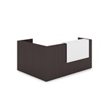 1КР-ДС.102 Комплект Ресепшн с фартуком ЛДСП (2344*1777*1161) (без подсветки) 1КР-ДС.102 - фото 261637