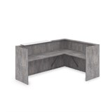 1КР-ДС.102 Комплект Ресепшн с фартуком ЛДСП (2344*1777*1161) (без подсветки) 1КР-ДС.102 - фото 261646