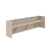 1КР-КЛ.202 Комплект Ресепшн с фартуком HPL (3854*749*1149) (без подсветки) 1КР-КЛ.202 - фото 262099