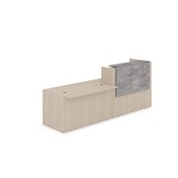 1КРС-ДС.007.1 Комплект Ресепшн с фартуком ЛДСП (2832*901*1161) (с подсветкой) 1КРС-ДС.007.1 - фото 262172
