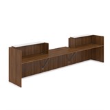 1КРС-ДС.009 Комплект Ресепшн с фартуком ЛДСП (4232*901*1161) (без подсветки) 1КРС-ДС.009 - фото 262261