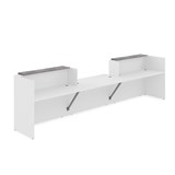 1КРС-ДС.009 Комплект Ресепшн с фартуком ЛДСП (4232*901*1161) (без подсветки) 1КРС-ДС.009 - фото 262269