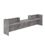 1КРС-ДС.009 Комплект Ресепшн с фартуком ЛДСП (4232*901*1161) (без подсветки) 1КРС-ДС.009 - фото 262275