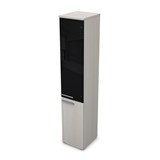 9ПП.005.26 Пенал высокий со стеклом (400*450*2045), правый 9ПП.005.26 - фото 268075