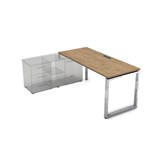 НСТЛ-О.975 Стол рабочий, прямолинейный три опоры, левый (1800*700*750) НСТЛ-О.975 - фото 268960