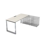 НСТП-О.974 Стол рабочий, прямолинейный три опоры, правый (1600*700*750) НСТП-О.974 - фото 269010