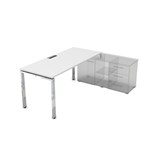 НСТП-П.974 Стол рабочий прямолинейный три опоры, правый (1600*700*750) НСТП-П.974 - фото 269039