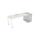 СДТ-П.974 Стол рабочий прямолинейный, приставной (1600*700*750) СДТ-П.974 - фото 270241