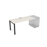 СДТ-П.974 Стол рабочий прямолинейный, приставной (1600*700*750) СДТ-П.974 - фото 270243