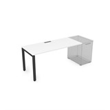 СДТ-П.989 Стол рабочий прямолинейный, приставной (1400*800*750) СДТ-П.989 - фото 270323