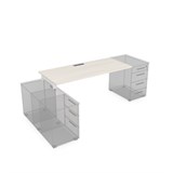 СЛТ.979 Стол рабочий прямолинейный, крепление к тумбам (1400*700*750) СЛТ.979 - фото 270979