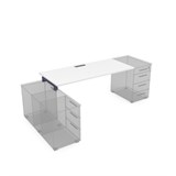 СЛТ.979 Стол рабочий прямолинейный, крепление к тумбам (1400*700*750) СЛТ.979 - фото 270988