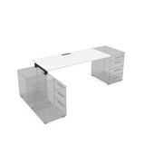 СЛТ.979 Стол рабочий прямолинейный, крепление к тумбам (1400*700*750) СЛТ.979 - фото 270989