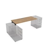 СЛТ.984 Стол рабочий прямолинейный, крепление к тумбам (1600*800*750) СЛТ.984 - фото 270997