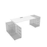 СЛТ.984 Стол рабочий прямолинейный, крепление к тумбам (1600*800*750) СЛТ.984 - фото 270999