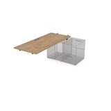 СПС.985 Стол рабочий прямолинейный для крепления на тумбу, средний (1800*800*750) СПС.985 - фото 272008