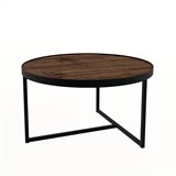 21ROUND.008 Стол журнальный круглый ROUND (800*800*450) 21ROUND.008 - фото 273531